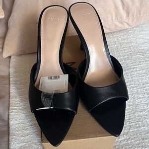 NWT MANGO heels, Size 7.5